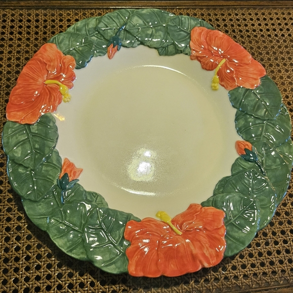 Treasure Craft Other - Vintage Treasure Craft Floral Platter